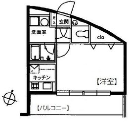 矢賀駅 徒歩15分 2階の物件間取画像